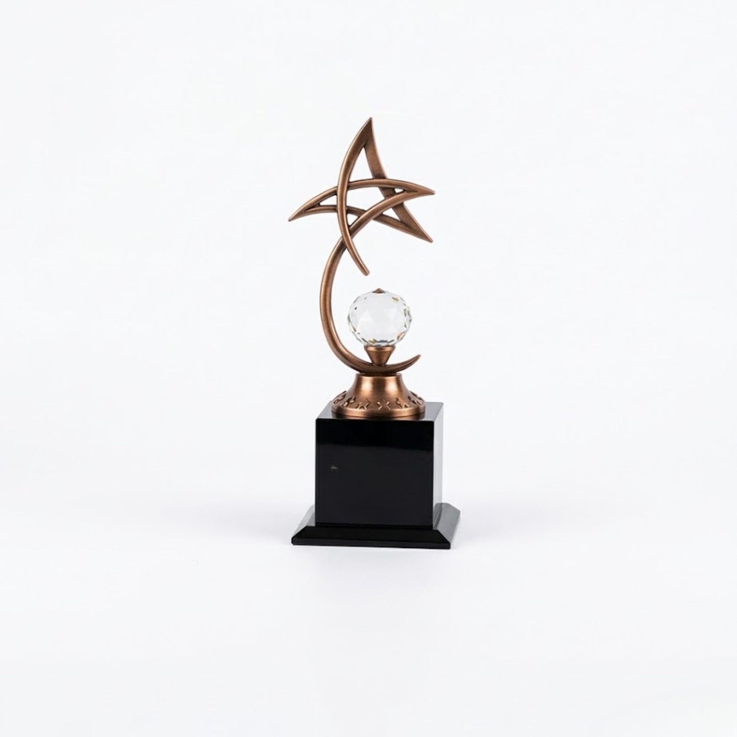 Custom Metal Trophy | Personalized Award – 12 Inches (Gold/Silver/Bronze)