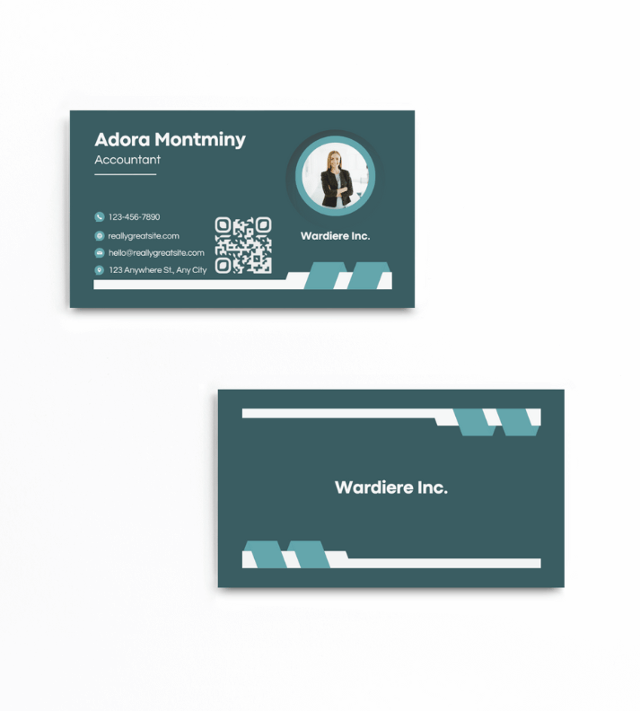 Accountant Visiting Card | Premium 350 GSM | Customizable Design | Professional Quality