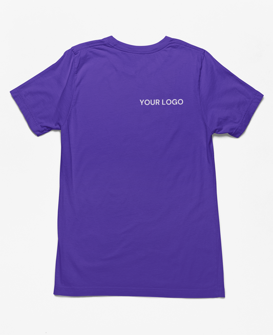 Women's Custom Round Neck T-Shirt 190 GSM