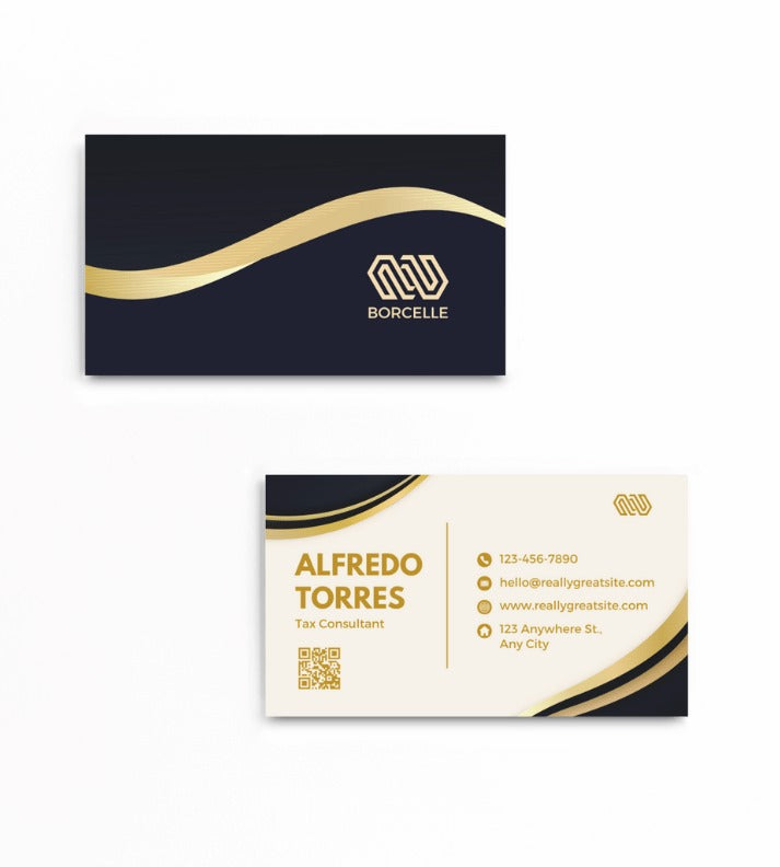 Consultant Business Card | Premium 350 GSM | Customizable Design | Professional Quality