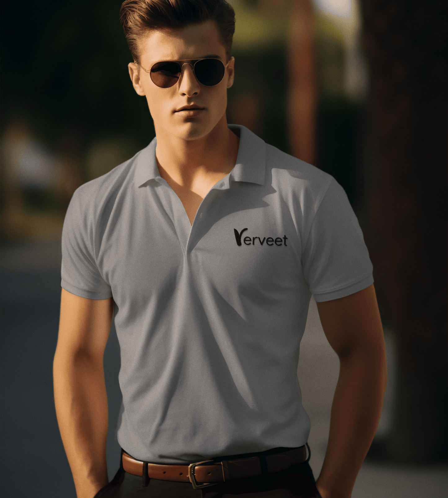 Custom Print T-Shirt, orange color, customizable and perfect for casual wear, branding, or promotional use.