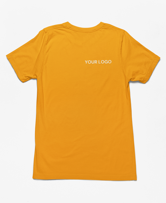 Women's Custom Round Neck T-Shirt 200 GSM
