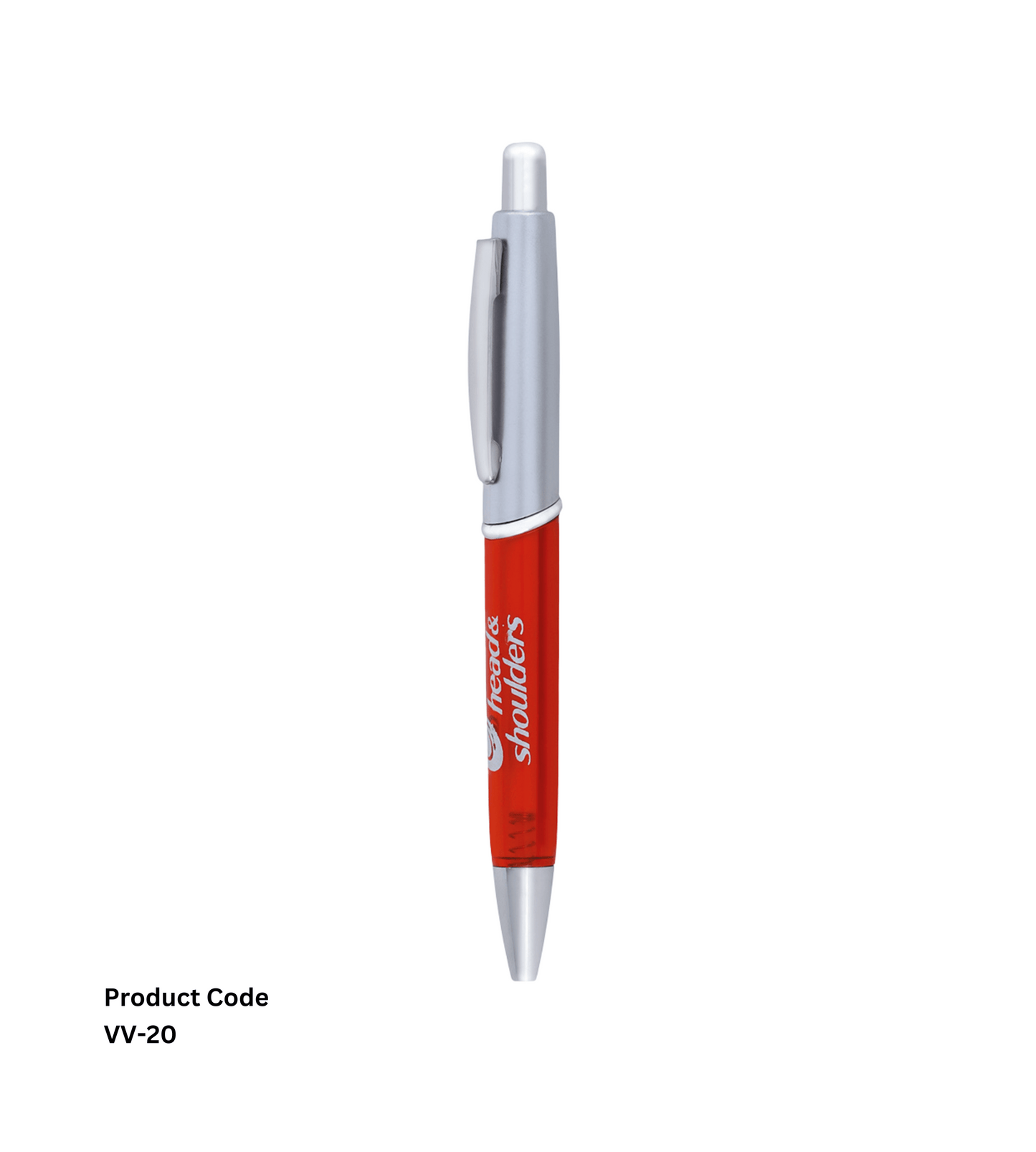 Personalized Plastic Pen VV20, sleek and customizable, perfect for corporate gifting or promotional purposes.