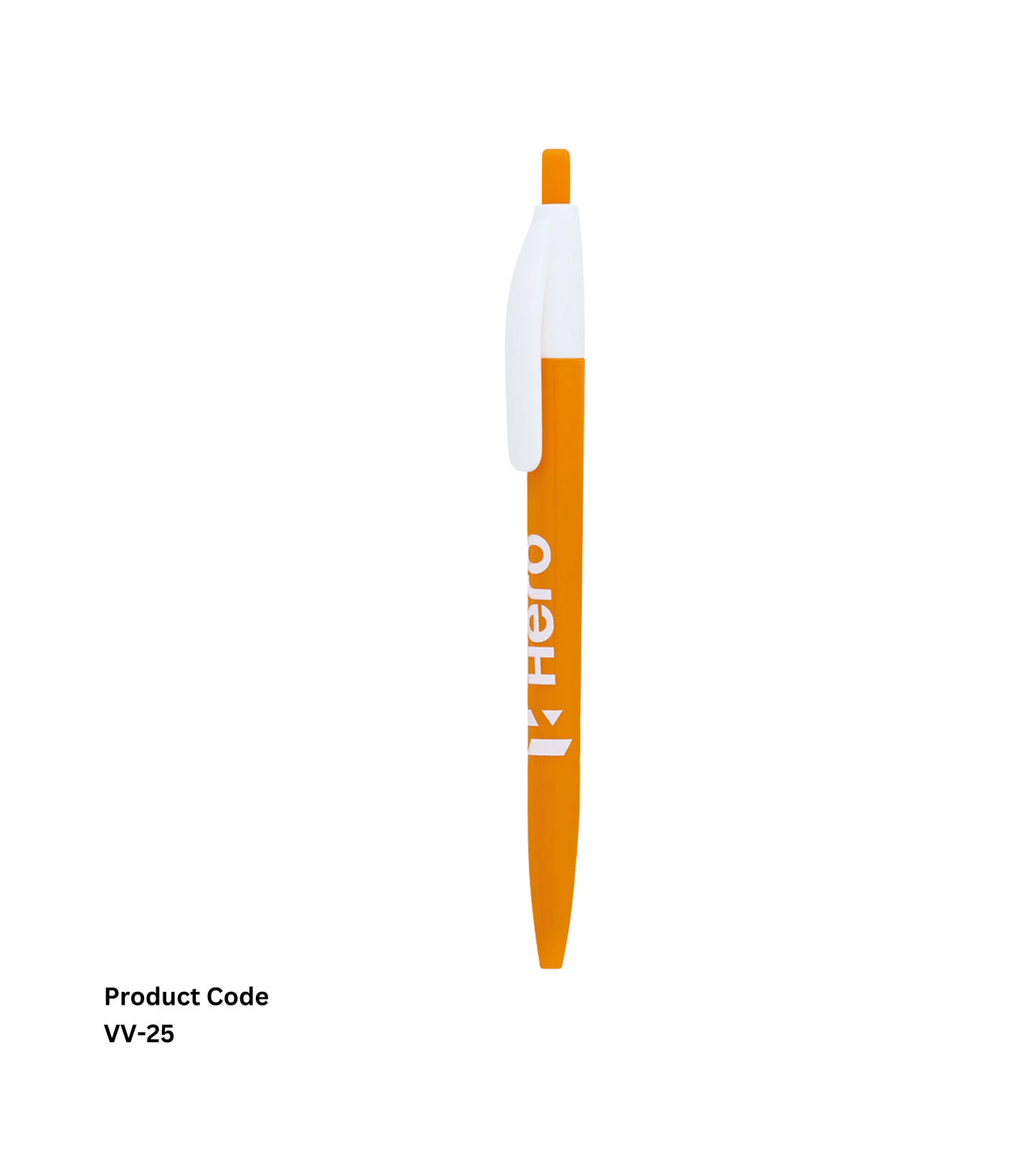 Personalized Plastic Pen VV25, stylish and customizable, ideal for corporate gifting or promotional purposes.