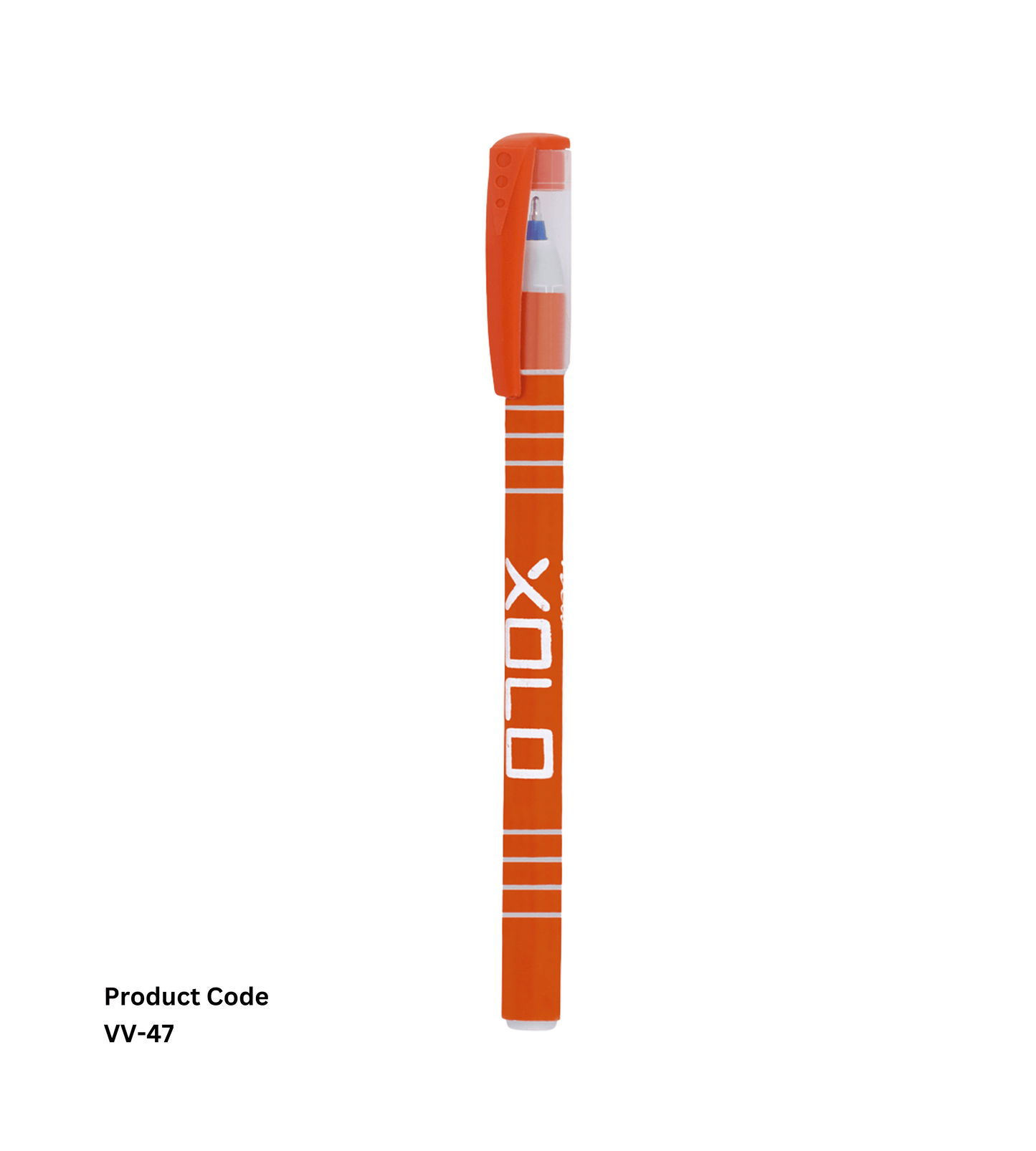 Personalized Plastic Pen VV47, customizable and practical, perfect for corporate gifting or promotional use.