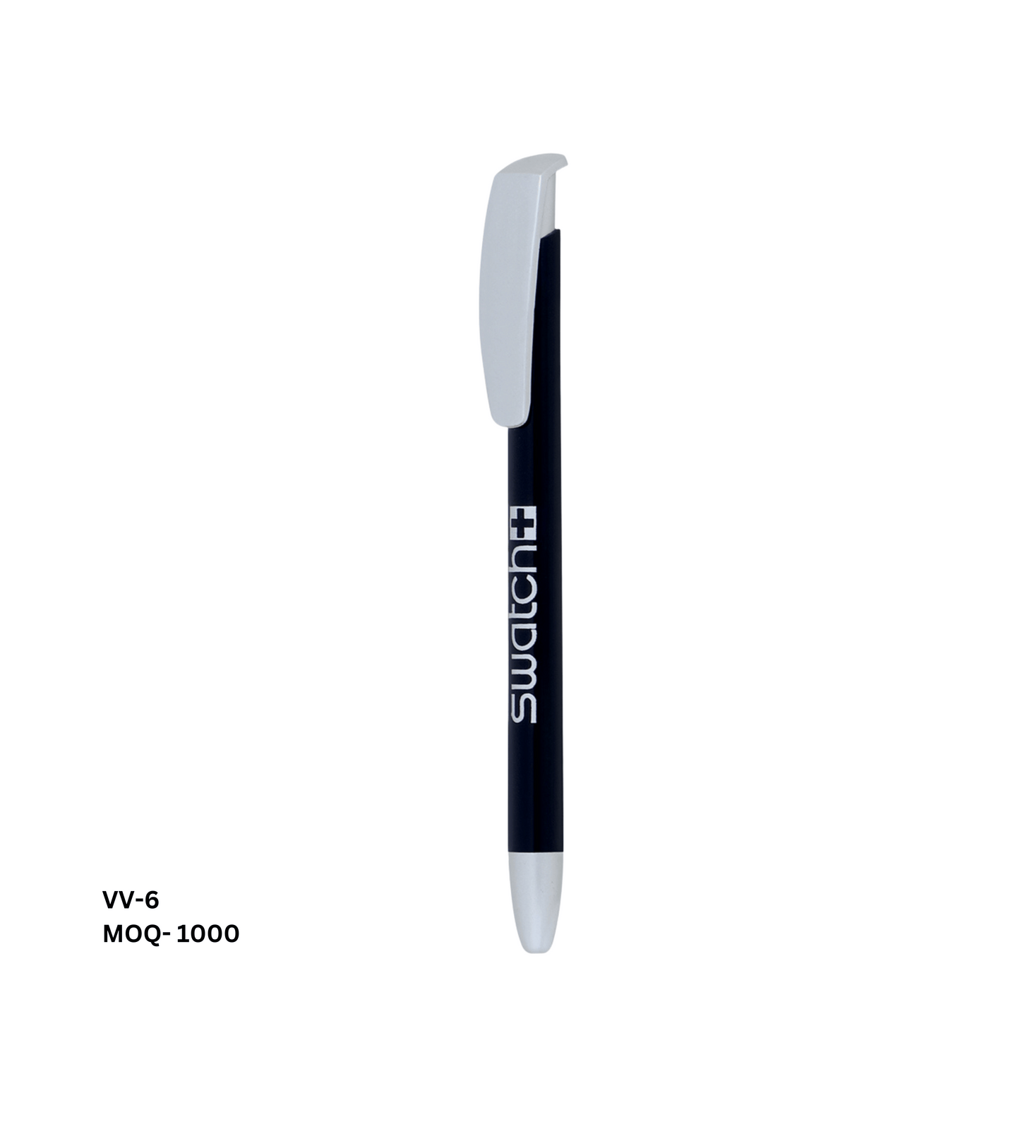 Personalized Plastic Pen VV06, sleek and customizable, perfect for corporate gifting or promotional purposes.