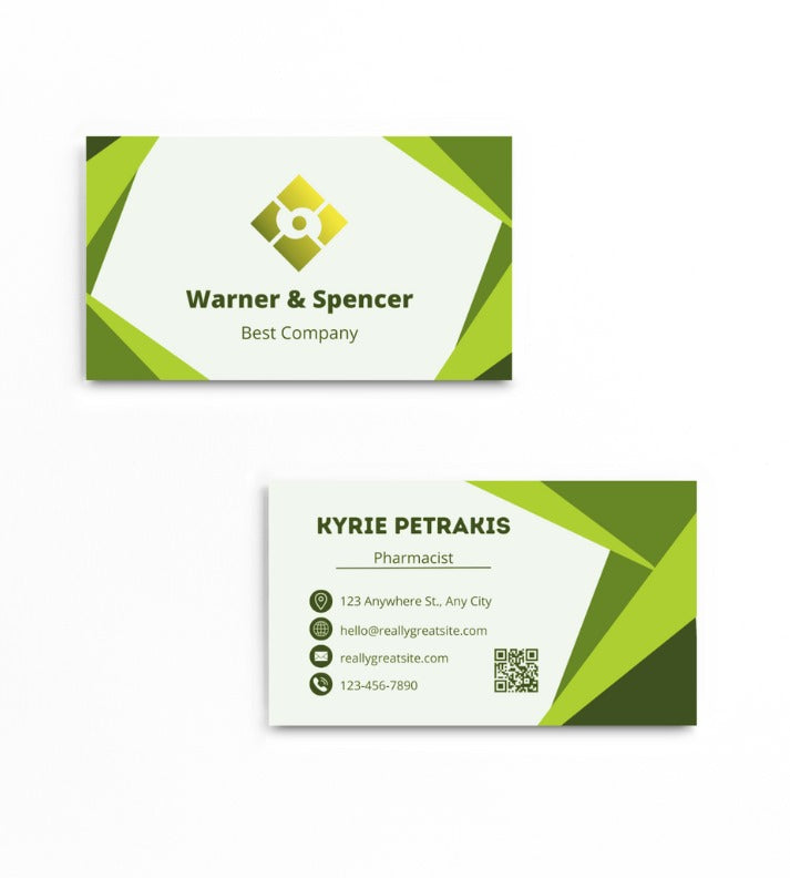 Pharmacists Business Card | Premium 350 GSM | Customizable Design | Professional Quality