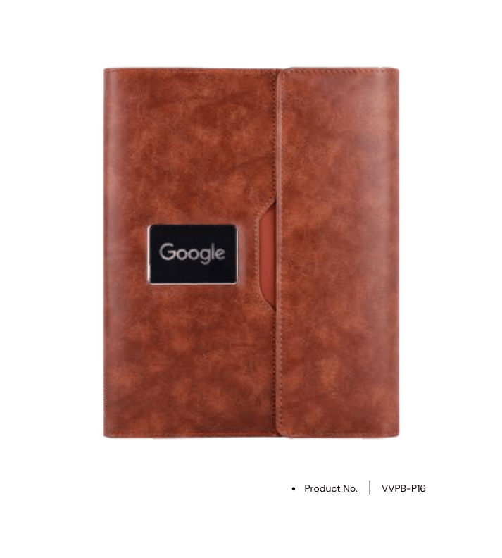 Power Bank Notebook VVPB-P16 | 10000mAh Power Bank, Wireless Charger, LED Branding Plate