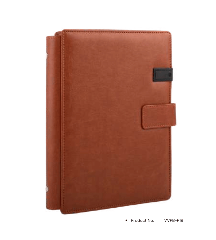 Power Bank Notebook VVPB-P19 | 5000mAh Power Bank with 16GB Pen Drive