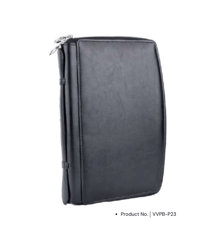 Power Bank Notebook VVPB-P23 | Zip Folder with 5000mAh Power Bank