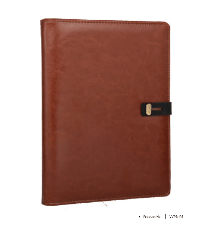 Power Bank Notebook VVPB-P5 | 8000mAh Folder with Phone Stand