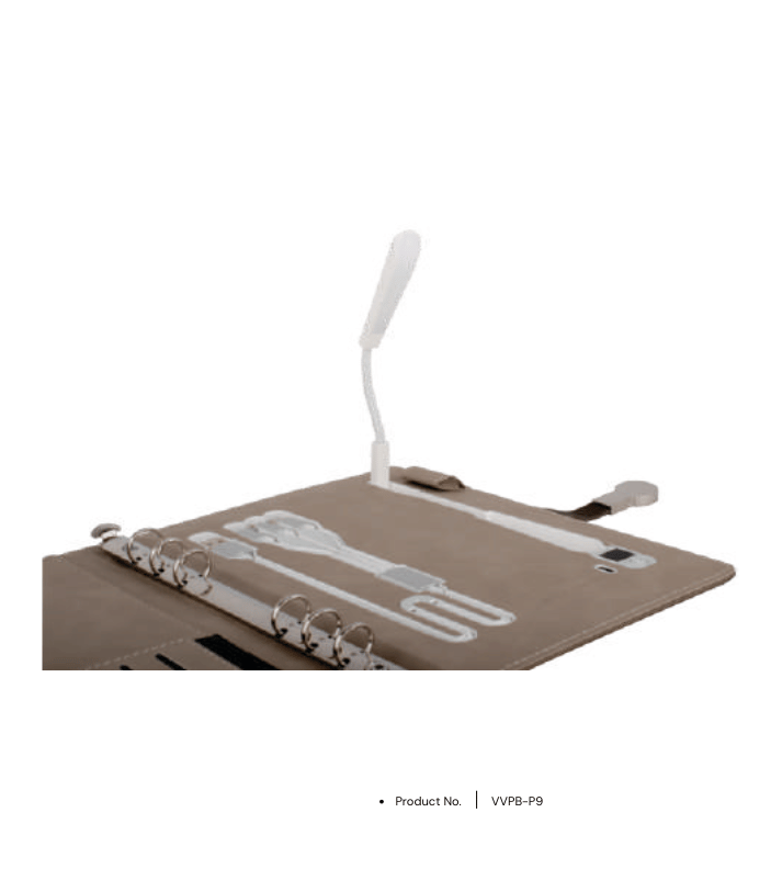 Power Bank Notebook VVPB-P9 | 10000mAh with Wireless Charger