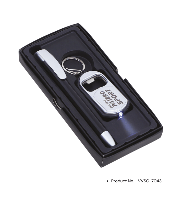 Premium Gift Set VVSG-7043: Key Chain & Pen Set