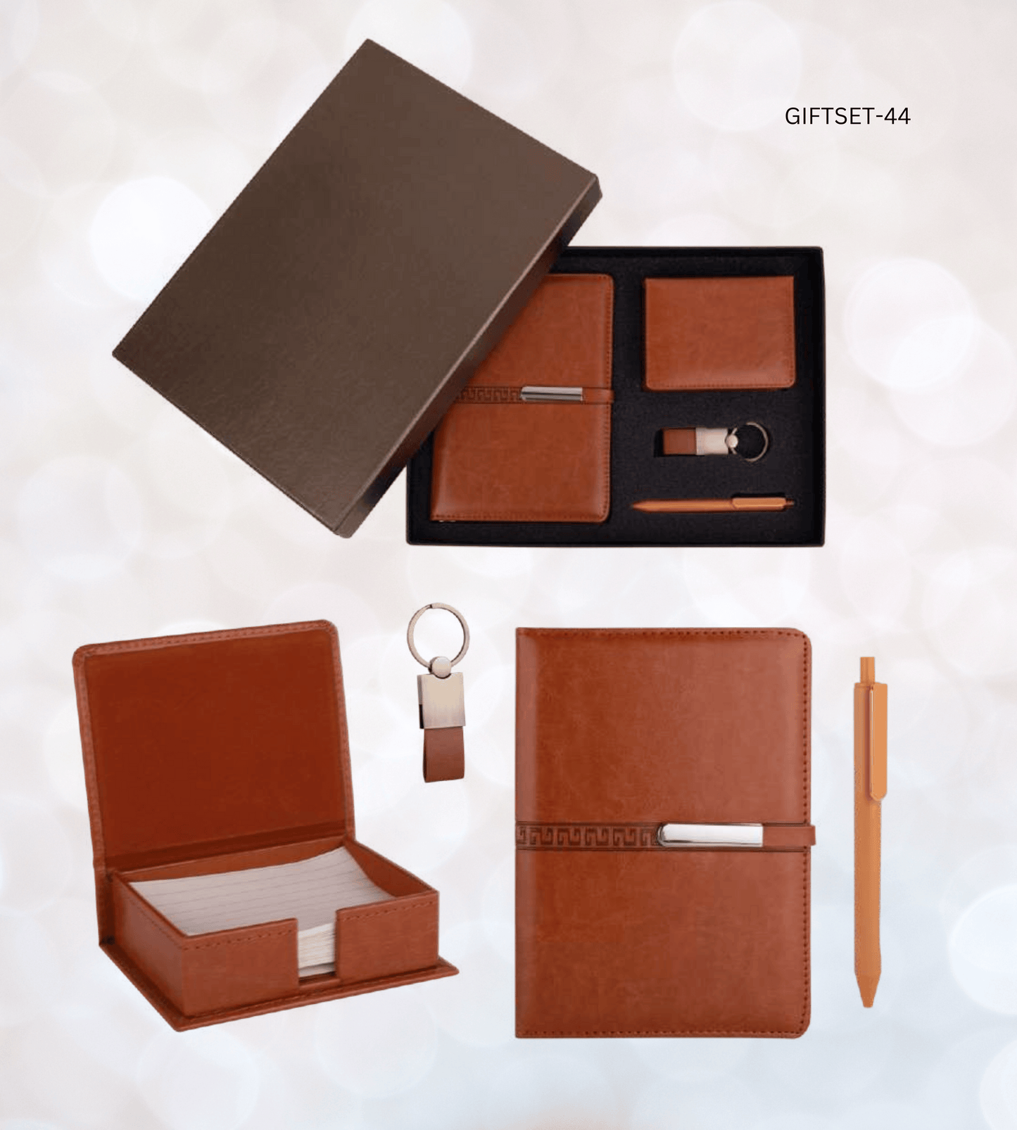 Premium Note Accessory Set, featuring high-quality stationery and accessories, perfect for corporate gifting and professional use.