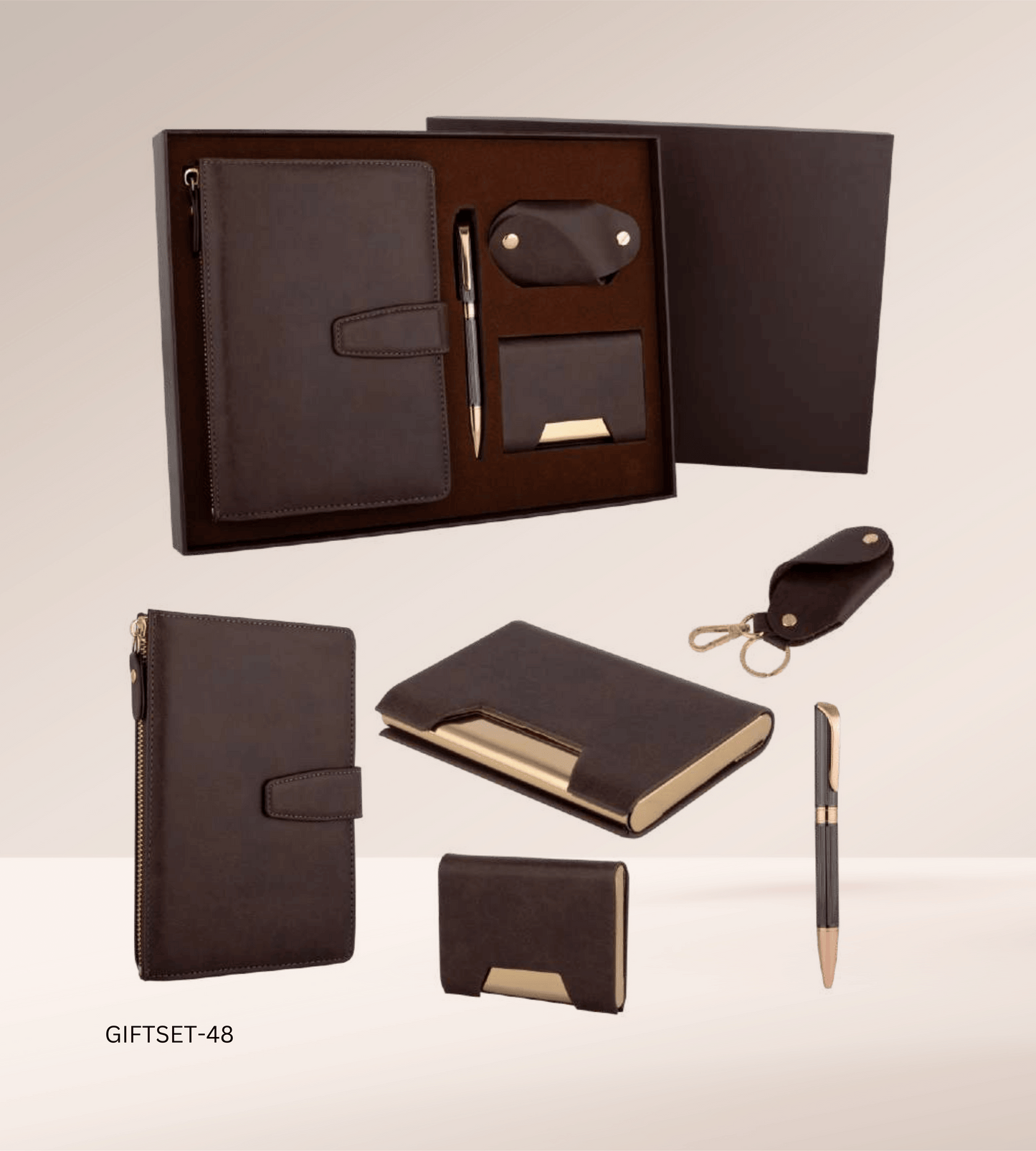 Premium Essentials Gift Set, featuring a collection of high-quality, must-have items, perfect for corporate gifting and special occasions.
