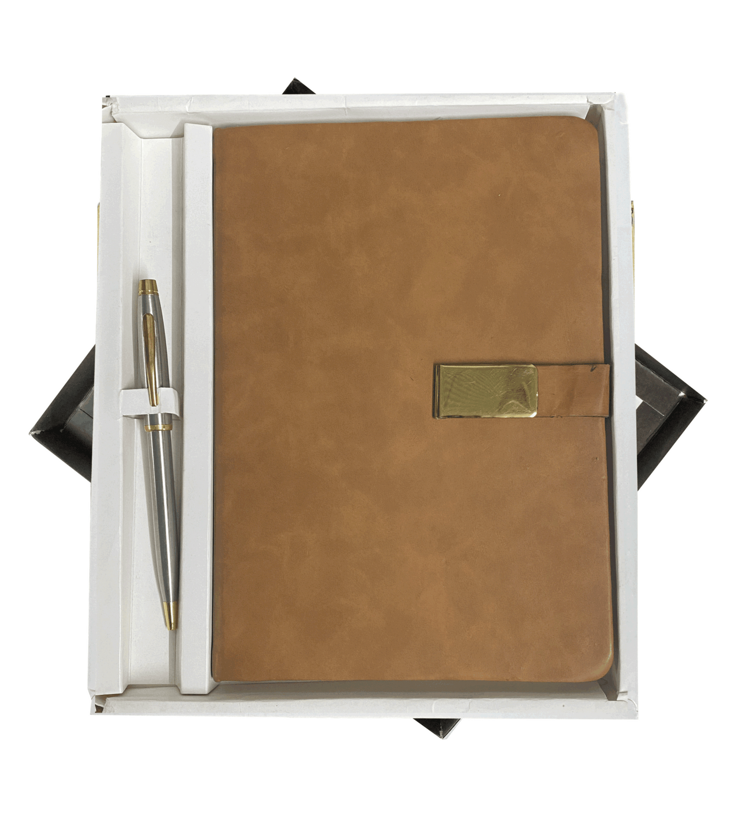 The **Verveet Prism Duo** is an elegant and versatile gift set designed for those who appreciate sophistication and quality. This set typically includes two complementary items, such as a premium notebook paired with a stylish pen, both featuring a sleek, modern design. Ideal for corporate gifting, promotional events, or personal milestones, the Verveet Prism Duo makes a lasting impression with its polished look and functionality. Whether for office use or special occasions, this gift set offers a professio