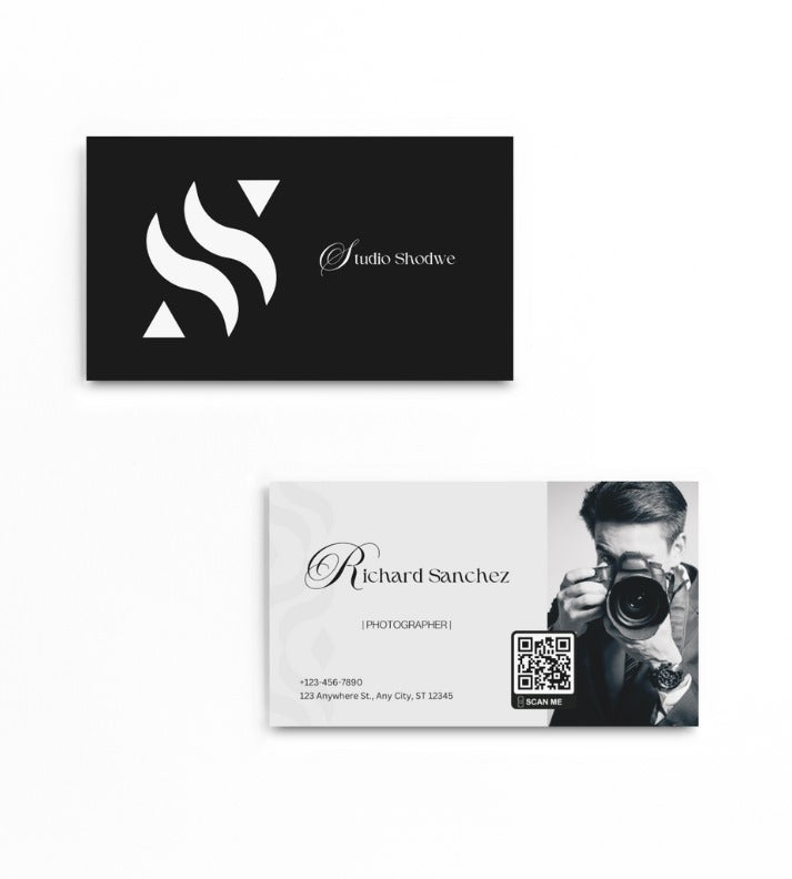 Visiting Card for Photographer | Premium Quality | 250 GSM