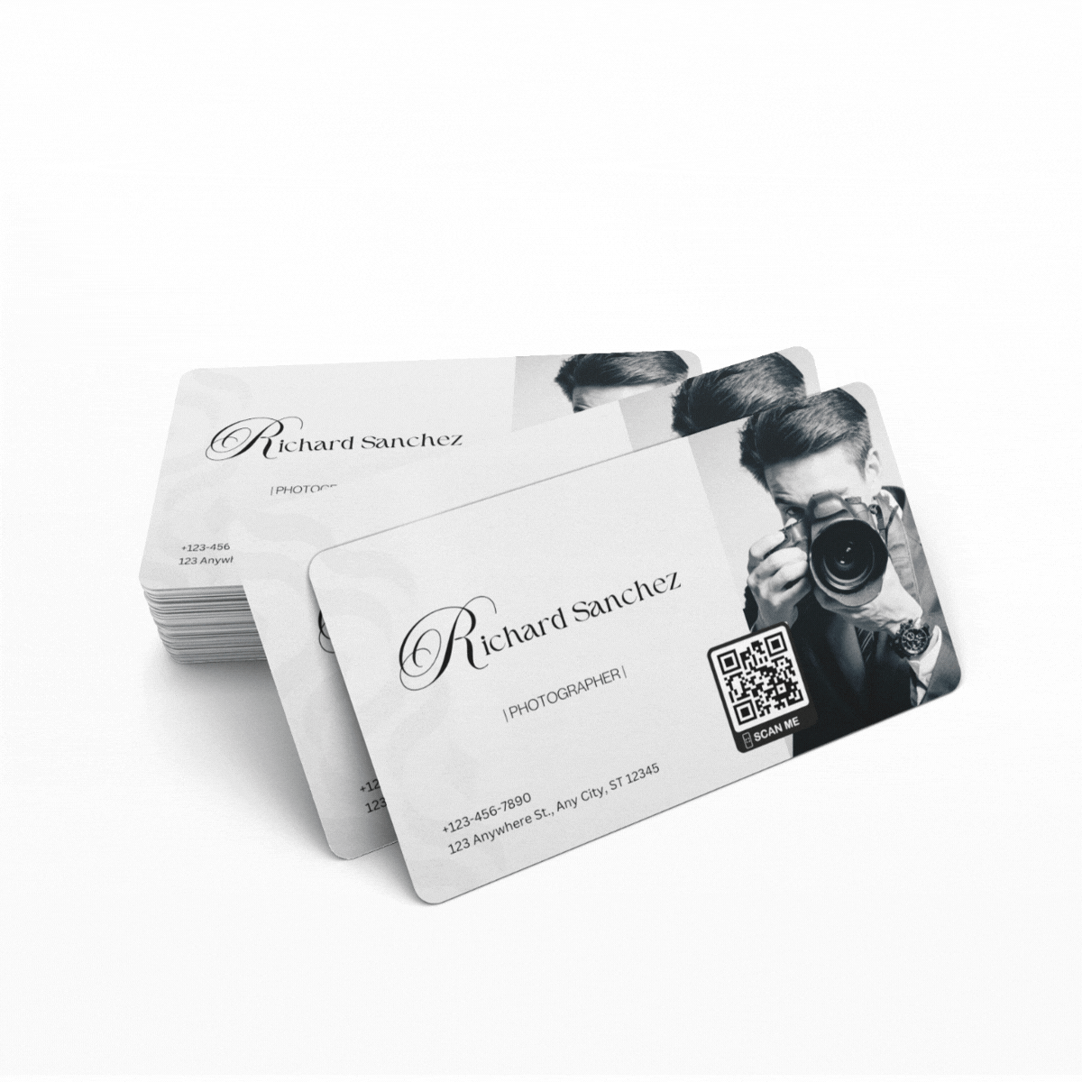 Visiting Card for Photographer | Premium Quality | 250 GSM
