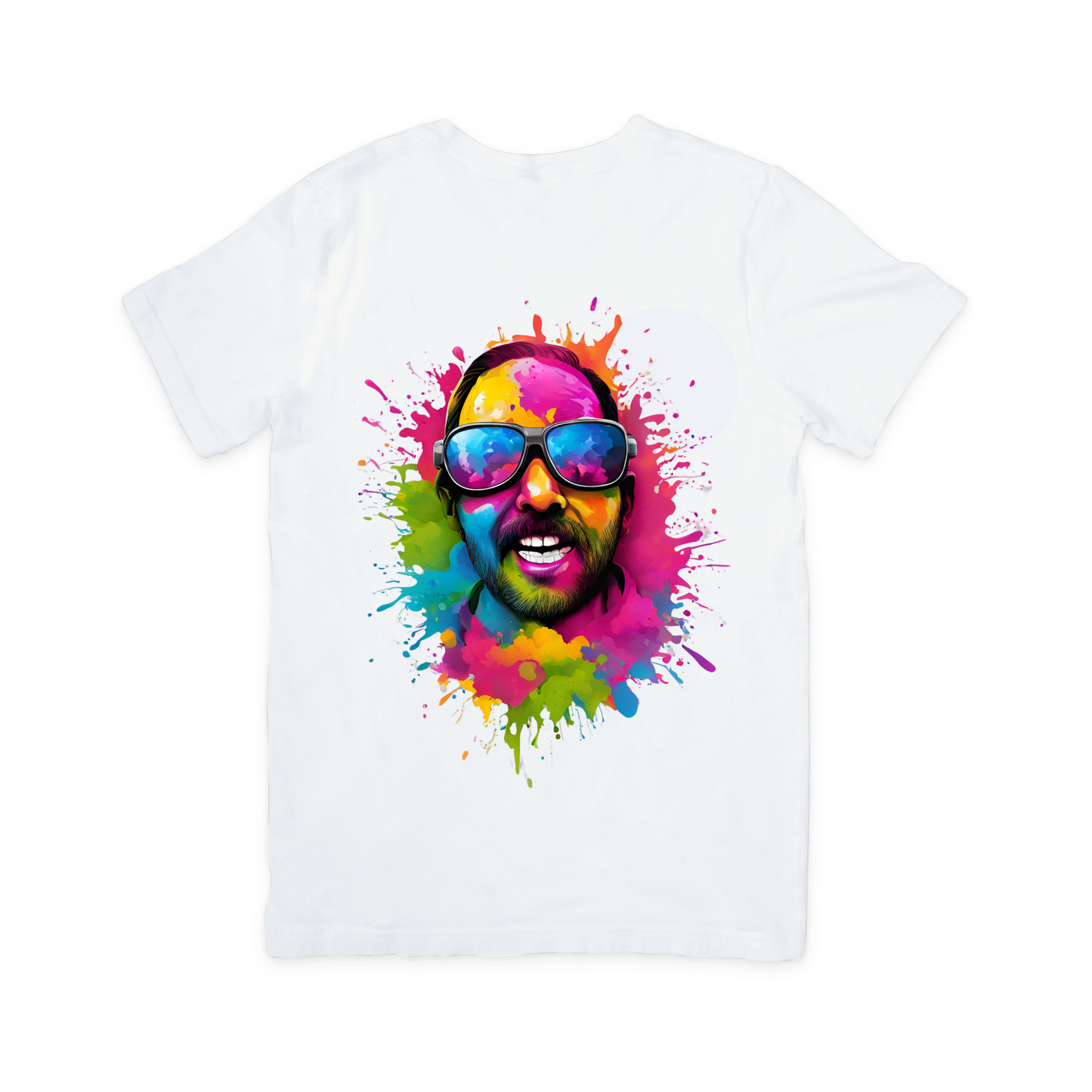 Holi Special Sublimation Cotton T-Shirt – 180 GSM Vibrant Print
