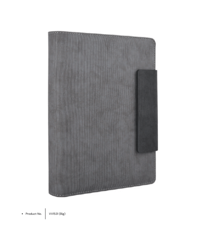 Business Organiser VV1531 (Big) - Premium professional organiser crafted with high-quality materials for durability. Features large compartments for efficient storage of documents, stationery, and personal items. Sleek, stylish design perfect for corporate or home office spaces. Customizable with company logos or personal branding. Ideal for corporate gifts, office use, or personal business planning. Order now for efficient organisation and a sophisticated workspace. Estimated delivery in 4-7 days.