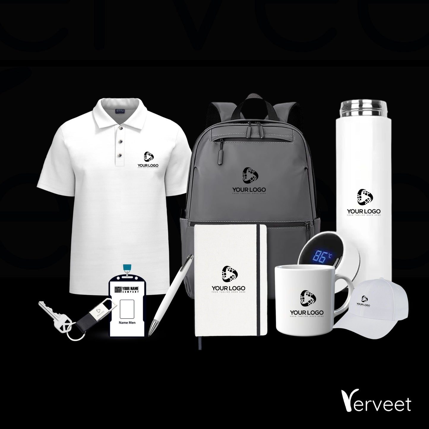 Premium Corporate Employee Kit | Custom Branded Office Gifts
