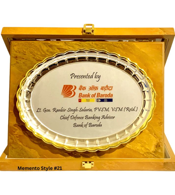 Custom Personalized Memento – Elegant Engraved Gift for Corporate & Special Occasions