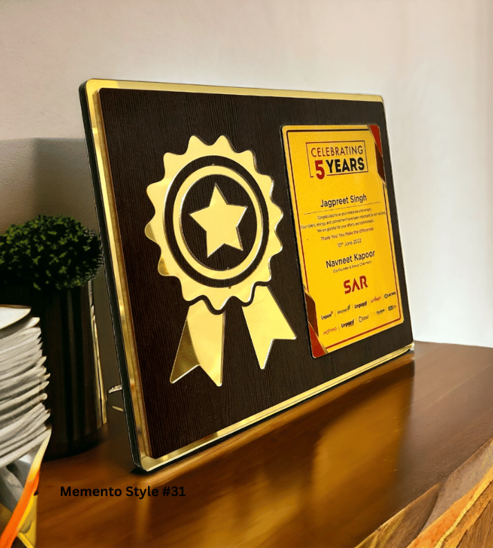 Custom Wooden Memento – Personalized Engraved Gifts for Corporate & Special Occasions