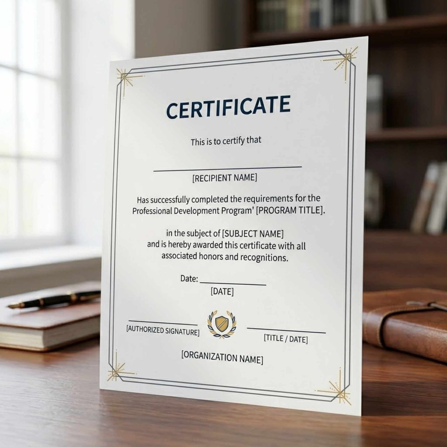 Premium Certificate Printing | Elegant Award & Achievement Certificates