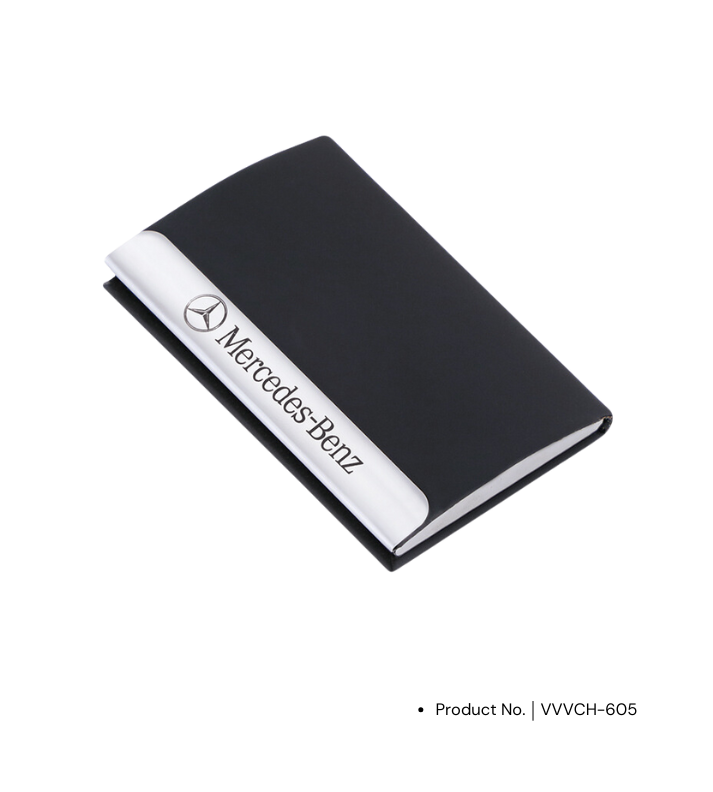 Premium Metal Visiting Card Holder with Engraving – Elegant Business Card Holder for Professionals