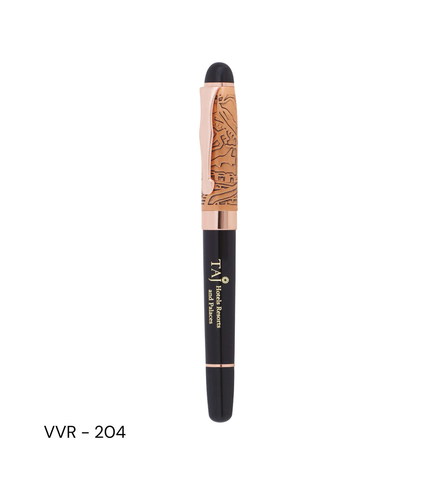 Engraved roller pen VVR204 with a luxury design, featuring a refined, high-end finish ideal for corporate gifting or professional settings.