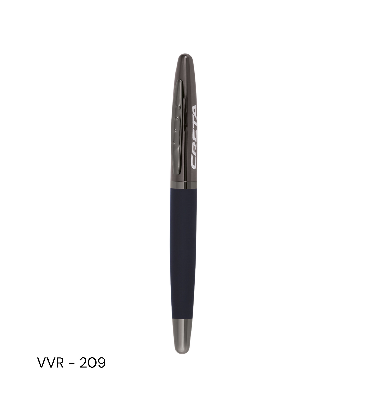 Engraved roller pen VVR209, a luxury writing instrument with custom engraving, perfect for high-end professional use.