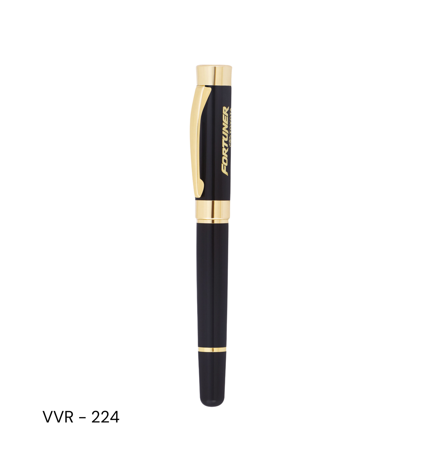 Engraved silver roller pen VVR224 with custom engraving, ideal for personalized gifting and professional use.
