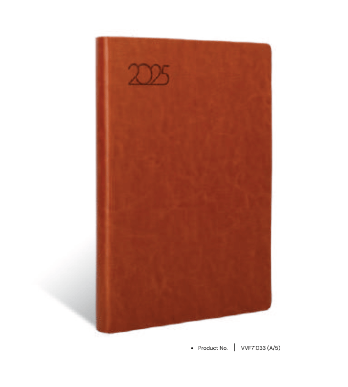 Foam diary VVF71033 with custom personalization, designed as an elegant office gift for professional settings.