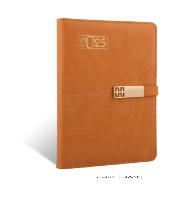 Foam diary VVF71527 with personalized design and magnetic closure, perfect for office gifts and corporate use.