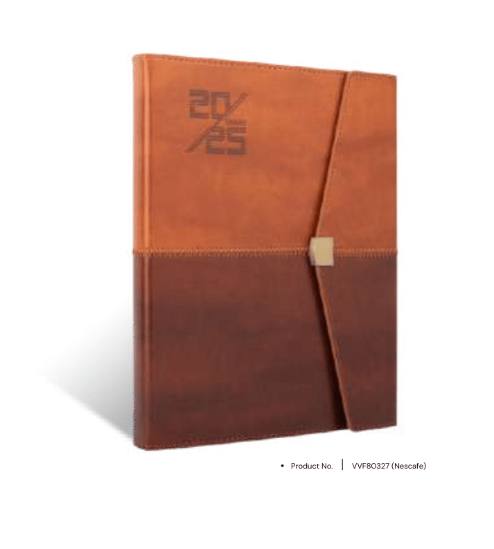 Foam diary VVF80327 with customizable design, ideal as a premium diary for corporate gifting and professional use.