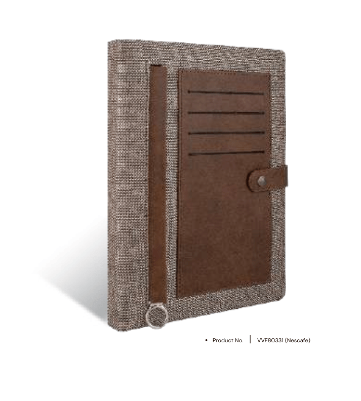 Foam diary VVF80331 with personalized premium design, ideal for corporate gifting and professional use.