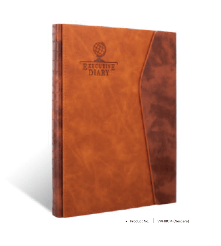 Foam diary VVF81014 with custom personalization and magnetic closure, perfect for professional use and corporate gifting.