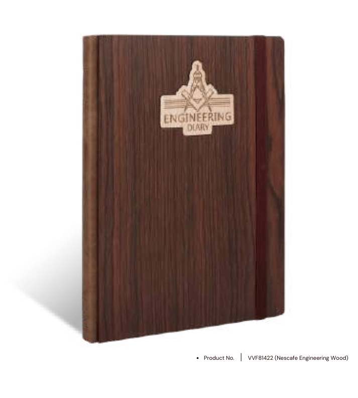 Foam diary VVF81422 with personalized design, ideal as a professional gift for corporate use and gifting.