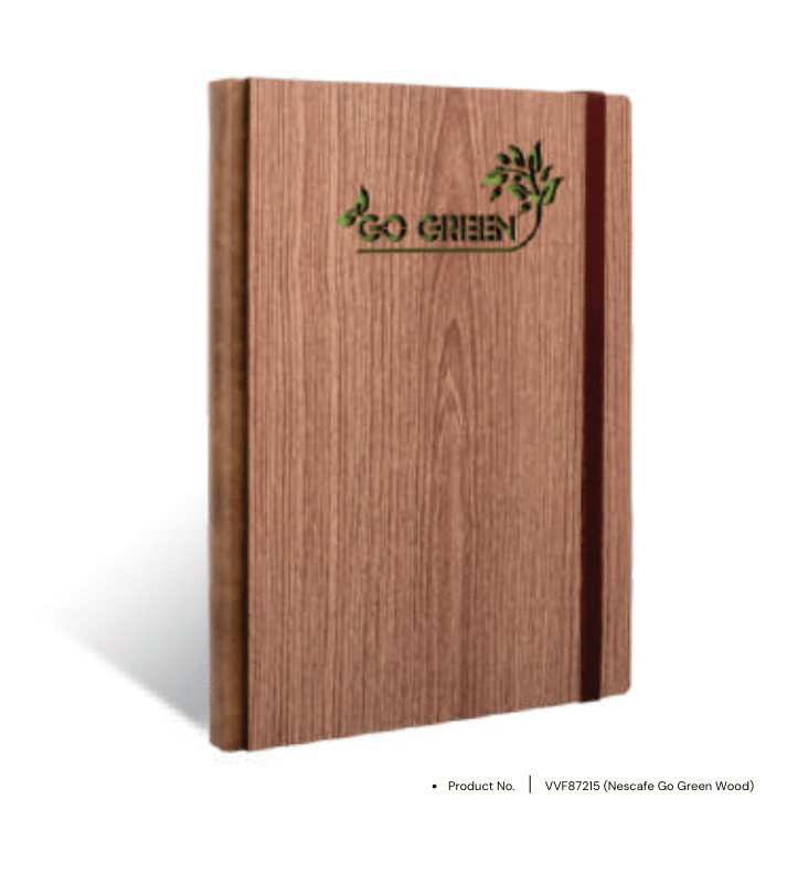 Foam diary VVF87215 with customized name engraving, perfect for personalized gifting and corporate use.