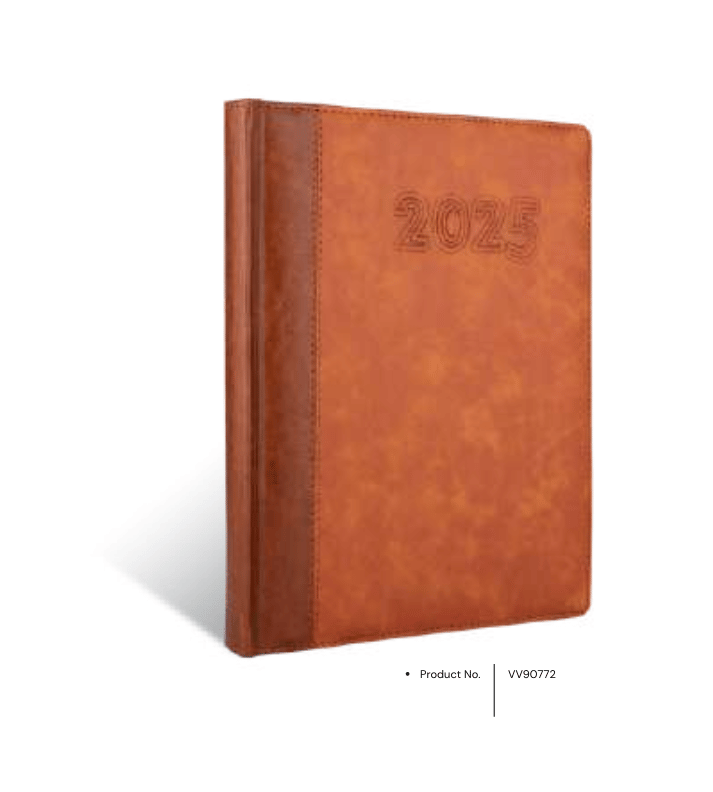 Foam diary VVF90772 customized daily planner, ideal as an office gift with personalized design for professional use.
