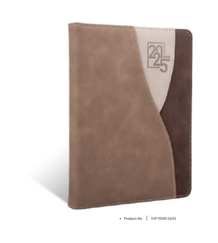 Foam diary VVF70130 with custom premium personalization, perfect for office gifts and professional gifting.