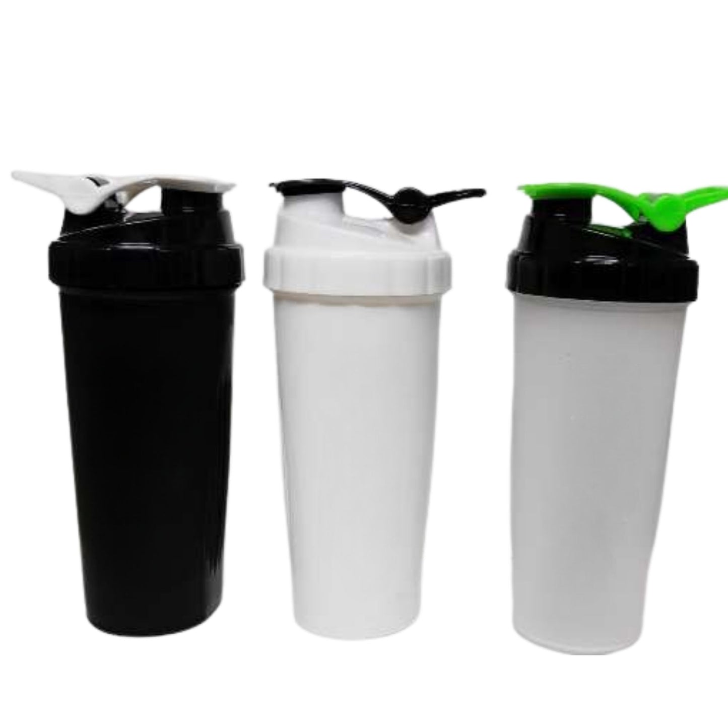 Premium Gym Protein Shaker Bottle with Mixing Ball & Leak-Proof Flip Cap