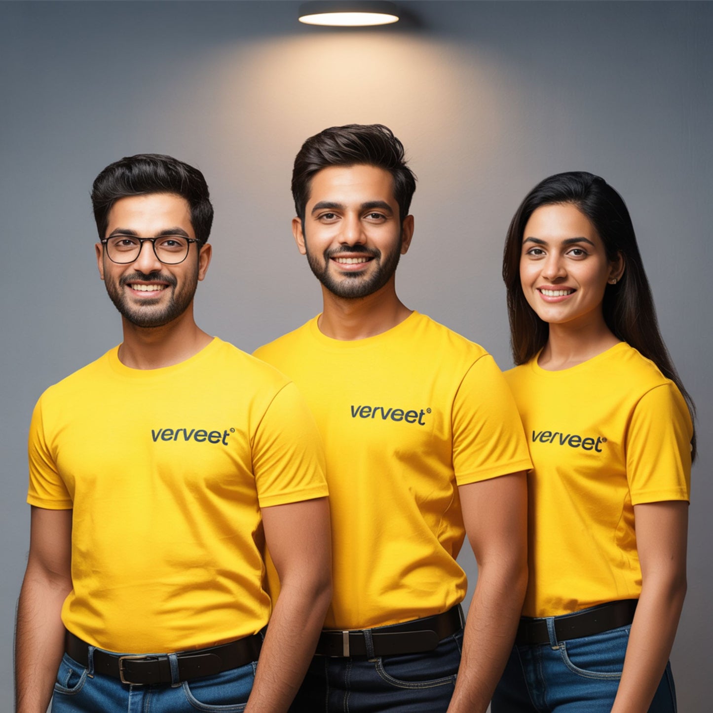 Lightweight 100% Cotton T-Shirts with Logo Printing for Corporate Use
