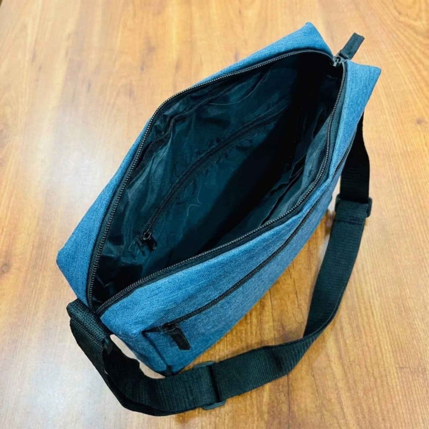 Premium Side Sling Bag with 3 Compartments | Compact Office & Travel Sling Bag