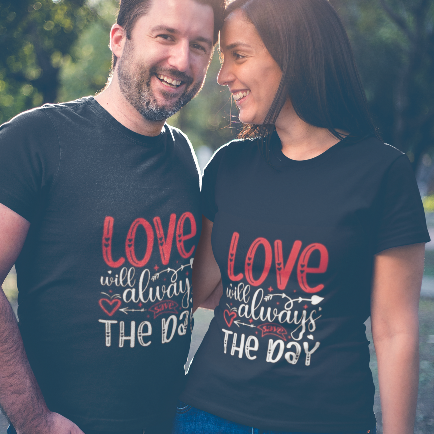 Personalized Valentine’s Day T-Shirt with Custom Name & Date