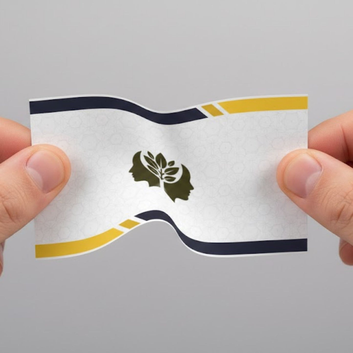 Professional doctor visiting card back – durable 300 GSM non-tearable business card for medical professionals and clinic branding.