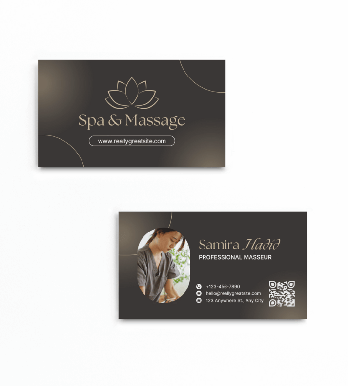 Visiting Card for Therapist | Premium Quality | 250 GSM