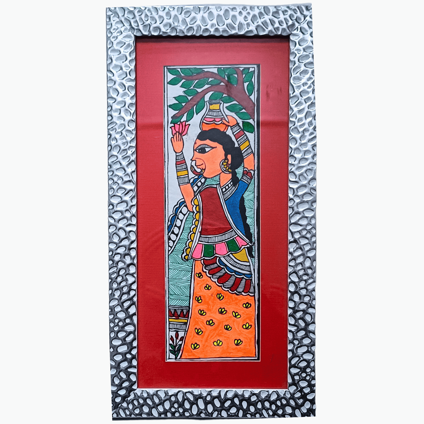Guwalin Poster | Traditional Madhubani Art