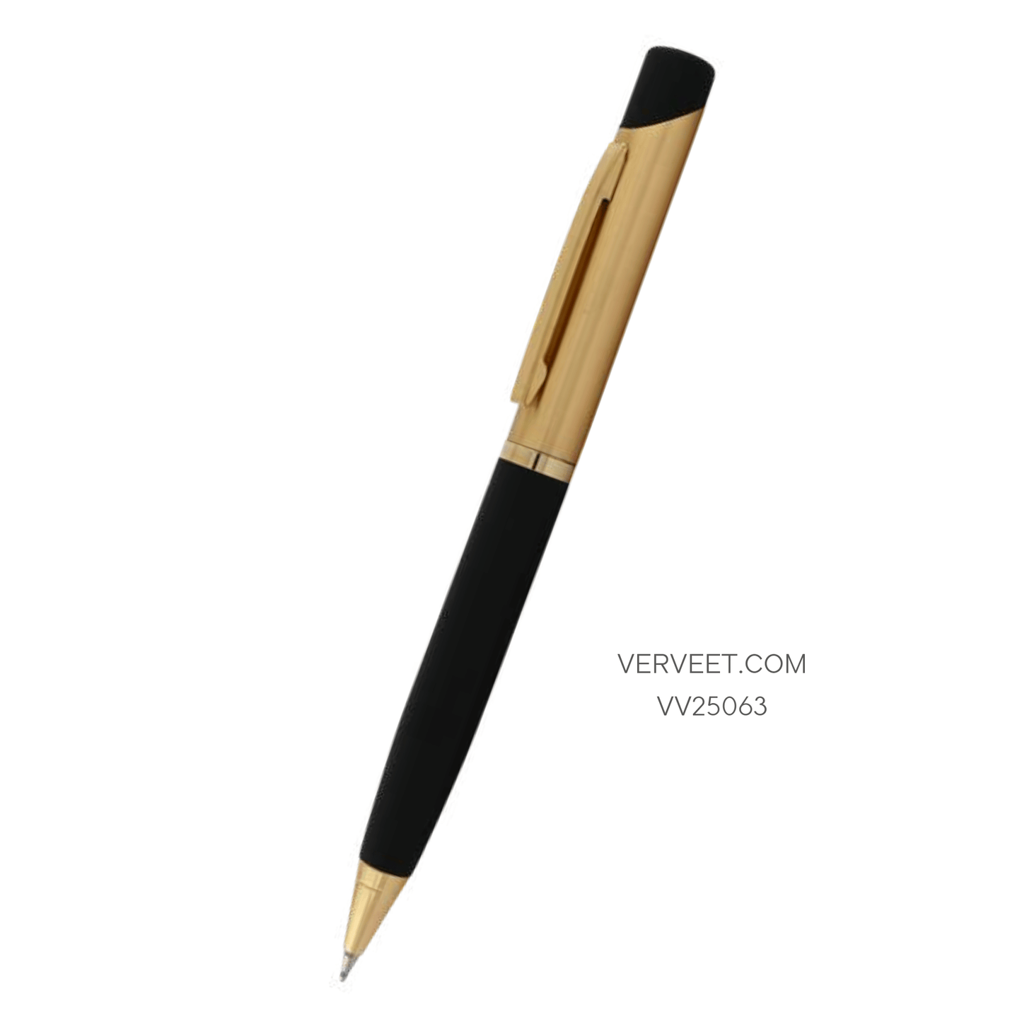 Personalized Metal Ball Pen | Premium Laser Engraved Name/Logo – Executive Black Edition