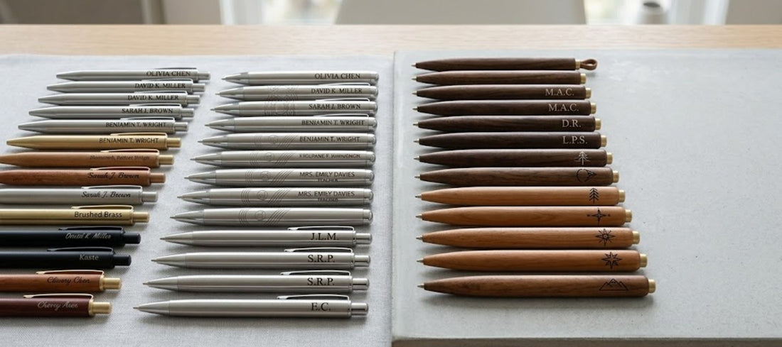 Design Inspiration: Creative Ideas for Custom Pens with Engraving ...